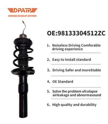 Aangepaste verpakking Gloednieuwe 98133304512 Veerset Achterveer Schokdemper Inductieve Demper Schokdemper Assemblage voor Porsche 981